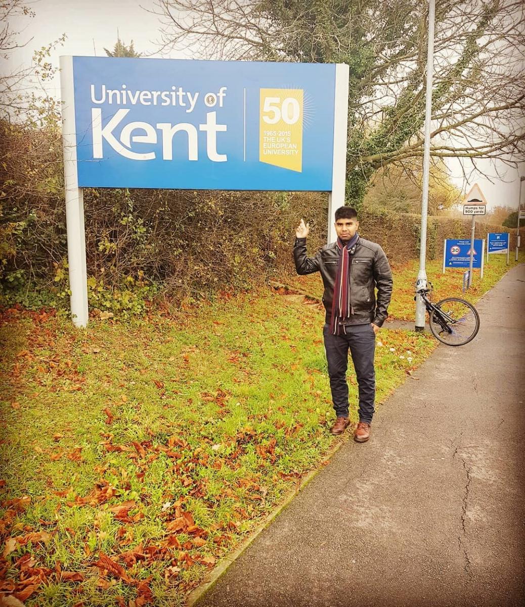 University of Kent UK (Dec – 2018)